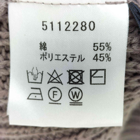 ルネ Rene ノースリーブローゲージニット レディース  38